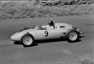 Dan Gurney auf dem Porsche F2 - Nürburgring im Jahr 1961