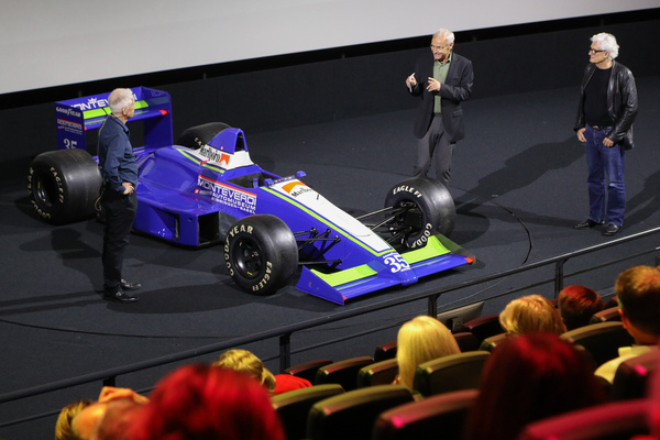 Bild Daniel Reinhard, Michael Stäuble und Regisseur Angelo Lüdin – "Trophäen der Zeit – Die Fotografendynastie Reinhard" im Verkehrshaus der Schweiz in Luzern