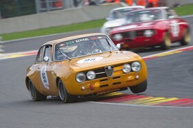Daniele PERFETTI aus der Schweiz holte sich Platz 2 im Finale des Alfa Revival Cups 2025 in Spa-Francorchamps