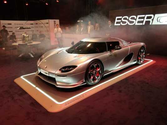 Dann darf sich der Koenigsegg CC 850 doch noch zeigen - Essen Motor Show 2022