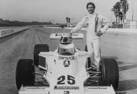 Danny Ongais mit Indy Porsche im Jahr 1980