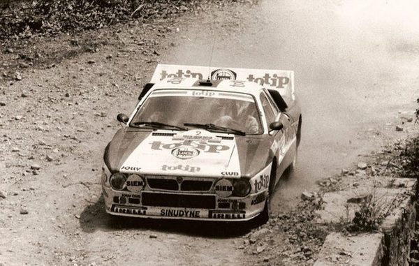 Dario Cerrato an der Rally Zlatni 1985
