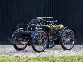 Darracq Perfecta 2 Quadricycle (1900) - Lot 167 an der Bonhams Versteigerung "Les Grandes Marques du Monde à Paris" am 1. Februar 2024
