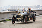 Darracq Type TT13 (1913) - unterwegs mit Messebesuchern - Rétromobile Paris 2022