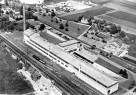 Das AMAG-Hauptgebäude Ende der Fünfzigerjahre Das AMAG-Hauptgebäude Ende der Fünfzigerjahre