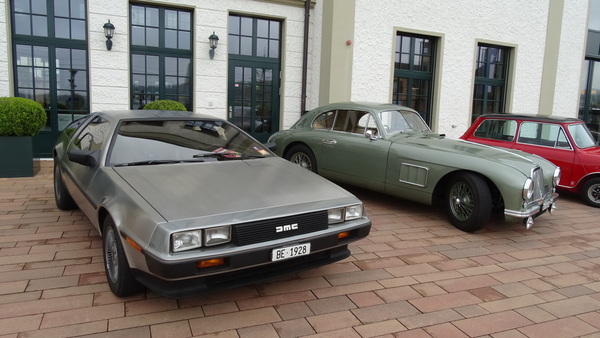 Bild: Das Auto aus der Zukunft oder der Vergangenheit - DeLorean DMC-10 - Oldtimer-/Youngtimer Saisoneröffnungs-Brunch bei Emil Frey Classics am 1. Mai 2022