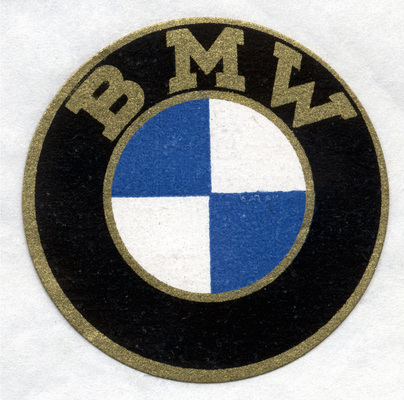 Das BMW-Logo im Jahr 1917