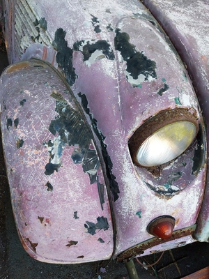 Das Baby - Steyr 55 von 1936 - braucht etwas Zuwendung - Palmen Scheunenfund-Sammlung