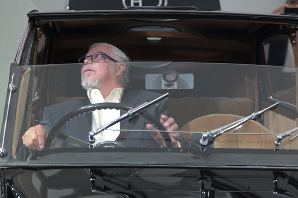 Das Dach des Avions Voisin C25 Aérodyne von 1935 öffnet sich über eine einfallsreiche Mechanik ohne Handarbeit, aber es braucht Zeit - Grand Basel Preview 2017