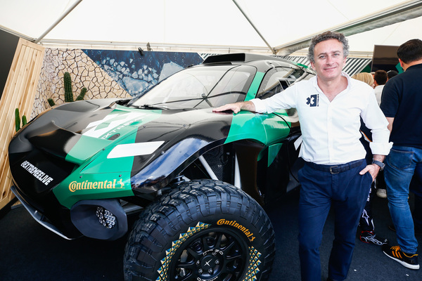 Das Elektro-SUV namens Odyssey 21 fuhr am Goodwood Festival of Speed 2019