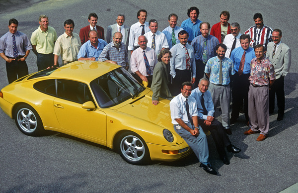 Das Entwicklungsteam hinter dem Porsche 993