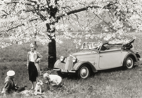 Das F8 Luxus-Cabriolet von 1938 war der Höhepunkt und gleichzeitig das Ende der Frontantriebswagenentwicklung vor Ausbruch des 2. Weltkrieges