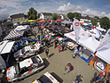 Das Fahrerlager an der Eifel Rallye 2019