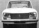 Image: The "face" of the Peugeot 304. The 504 look of the "new one" alone should ensure its success!