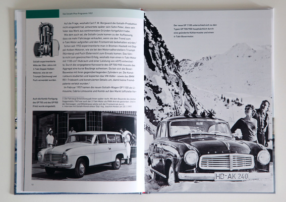 Bild Das Goliath-Bauprogramm - Buch "Borgward-Chronik 1957"