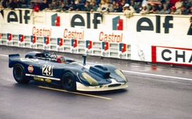 Das Kamerafahrzeug im Motorsport Film "Le Mans" - Porsche 908/2 mit Nummer 29