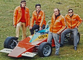 Das Lista Racing Team im Jahr 1971 Das Lista Racing Team im Jahr 1971