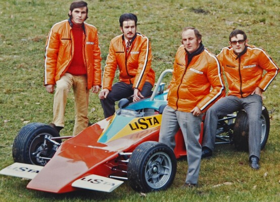 Das Lista Racing Team im Jahr 1971