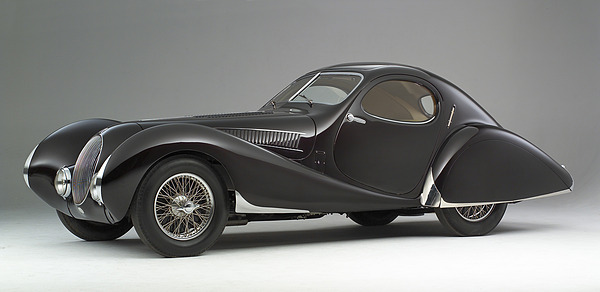 Das Louwman Museum in Den Haag - Louwman Museum, Talbot-Lago T150C SS Figoni et Falaschi ‘Tea