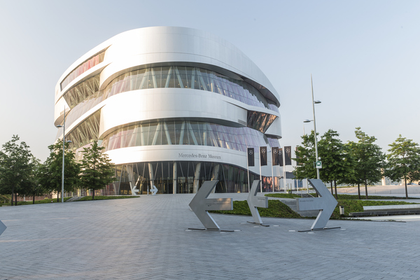 Bild: Das Mercedes-Benz Museum in Stuttgart