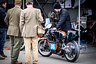 Das Motorrad steht bereits für die Hailwood Trophy - Goodwood Members Meeting 2016