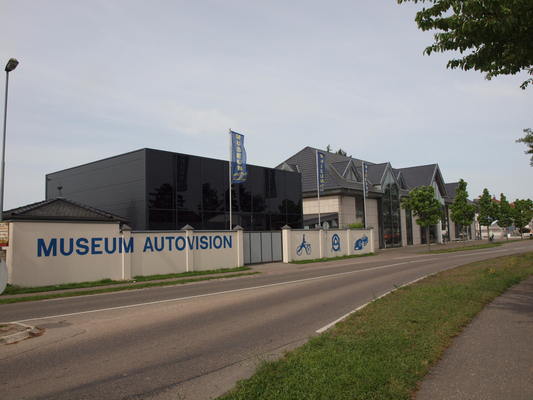 Das Museum Autovision in Deutschland von aussen