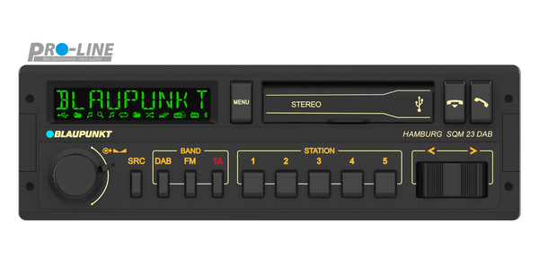 The Blaupunkt Hamburg SQM 23 DAB classic car radio