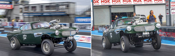 Das Original in Aktion - Volvo P1800 von 1969