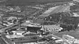 Das Porsche Werk in Zuffenhausen im Jahr 1956 (© Porsche AG, 1956)