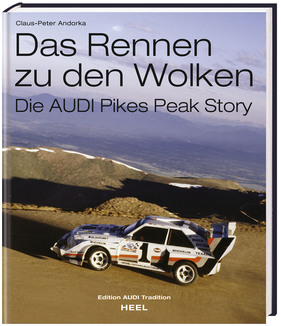 The Race to the Clouds - The Audi Pikes Peak Story (book cover)