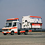 Bild: Das "SAVE"" (Schnelle Ambulante Vorklinische Erstversorgung) Projekt zur Entwicklung eines innovativen Rettungswagen wird 1975 im Entwicklungszentrum Weissach gestartet