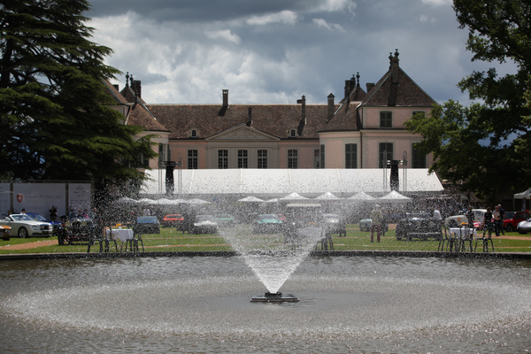 Das Schloss Coppet bot den feierlichen Rahmen für den Concours - Concours d'Elégance Suisse 2016