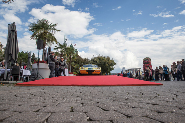 Das Spektrum der Autos war gross, vom Lotus Europe aus England, …