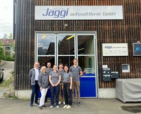 Das Team der Autosattlerei Jaggi Das Team der Autosattlerei Jaggi
