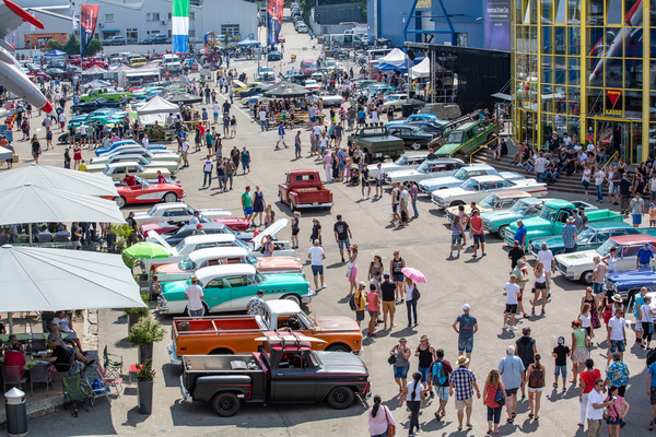 Bild: Das Technik-Museum Sinsheim erwartet hunderte US-Fahrzeuge