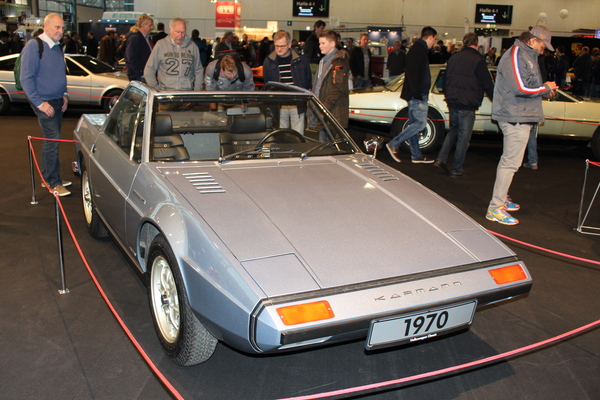 Das VW Cheetah Cabriolet ist eine Designstudie von Italdesign auf Basis eines Karmann Ghia - Bremen Classic Motorshow 2016