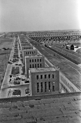 Das Werk war in weiten Teilen nach Kriegsende noch intakt, wodurch der Aufbau der Produktion erleichtert wurde