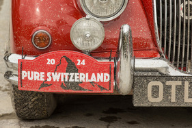 The weather made the private rally "Pure Switzerland", ...