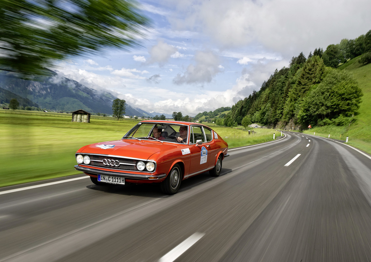 The first Audi Coupé after the Second World War - The Audi 100 Coupé S came onto the market in 1970.