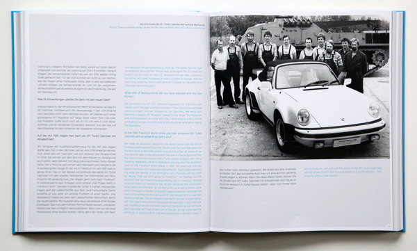 Bild Das erste Porsche 911 Cabriolet - Buch "Porsche 911 - Aircooled Years - 1974-1989"
