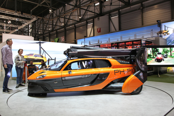 Das fliegende Auto in Ruhestellung - Genfer Automobilsalon 2019