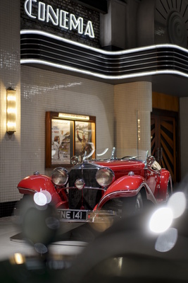 Bild: Das hauseigene Kino verfügt über 50 Plätze – Nationales Automuseum