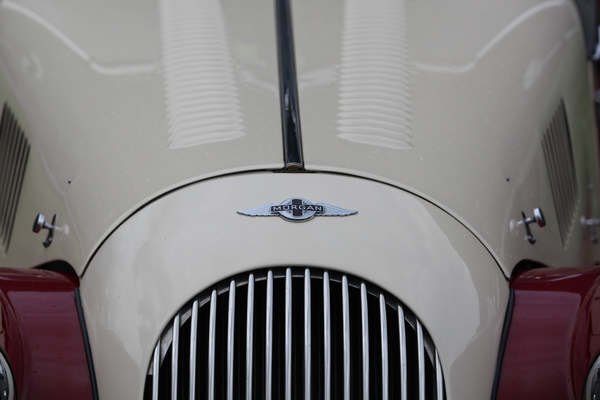 Das klassische Morgan-Signet - British Car Meeting Mollis 2017