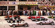 Image: The legendary Formula 1 race at the 1961 German Grand Prix (here the starting grid) at the Nürburgring is celebrating a revival at the 2020 AvD Oldtimer Grand Prix.