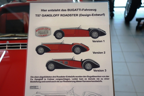 Das nächste Projekt ist in Arbeit - der nie realisierte Bugatti T57 Roadster Gangloff, Version 3