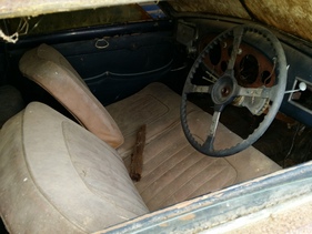 Das originale Interieur hat überlebt Das originale Interieur hat überlebt