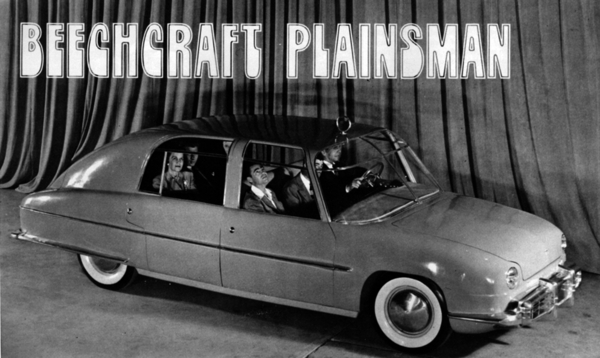 Das revolutionäre Hybrid-Fahrzeug Beechcraft Plainsman von Walter Otto Wyss aus dem Jahre 1946