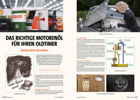 Das richtige Motorenöl - SwissClassics Revue Heft 76-6/2019 Das richtige Motorenöl - SwissClassics Revue Heft 76-6/2019