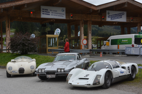 Das schnelle Trio wartet auf den Start zum Grossglockner Grand Prix 2015 - Grossglockner Grand Prix 2015