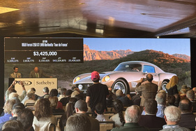 Das teuerste Auto der Versteigerung, ein Ferrari 250 GT LWB Tour de France aus dem Jahr 1958 - RM Sotheby's Arizona Versteigerung 2025